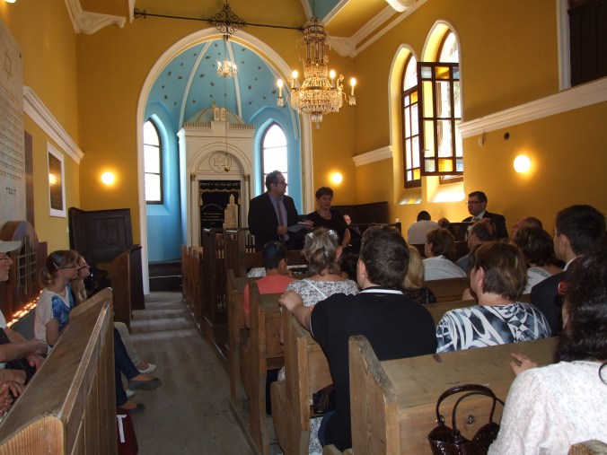 Díjátadó közben... (foto: Baráth Márta)